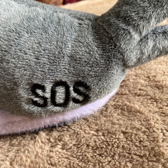 Plush Shark Slippers, Unisex, NWOT - Picture 5 of 10